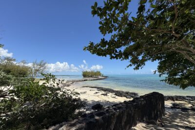 Villa on the beach of Roche Noire